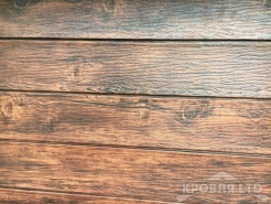 Сайдинг металлический "Скандинавский Брус" под дерево VENGE 3D 0,45