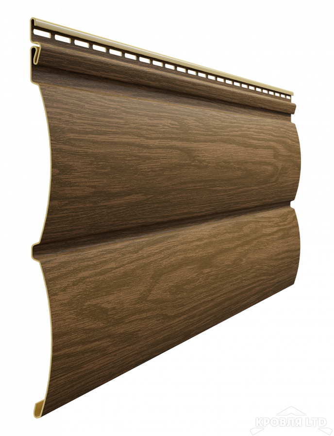 Сайдинг виниловый Блок- Хаус Döcke Lux Монреаль цвет Миндаль 3,6м