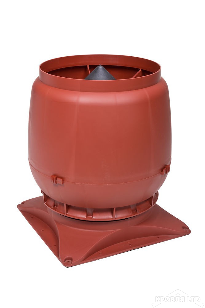 Вентиляционный выход Vilpe 250S 400x400 цвет красный