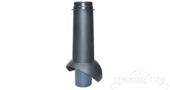 Выход канализации Krovent Pipe-VT 110 is (утепленный) черный