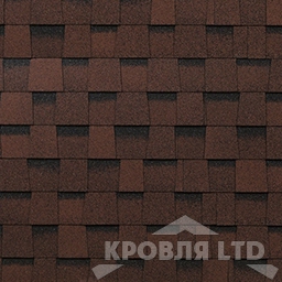 Гибкая черепица Шинглас коллекция Фазенда цвет Красный