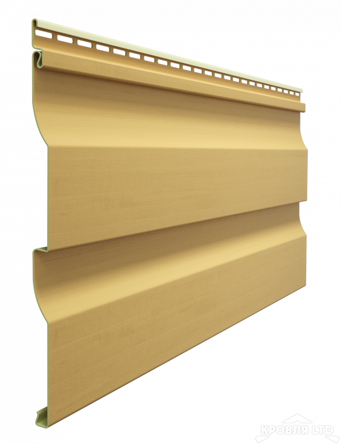 Сайдинг виниловый корабельный брус  Döcke Premium цвет Манго 3,6 м