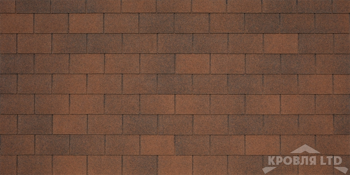 Гибкая черепица Тегола серия Категория КОМФОРТ коллекция Capri цвет Marrone 434