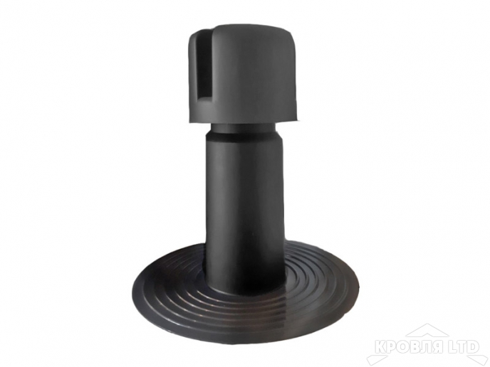 Аэратор для плоской кровли Krovent Flat черный