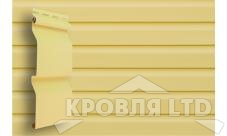 Сайдинг виниловый   GL Корабельная доска двухслойный  золотой песок 3,0 м