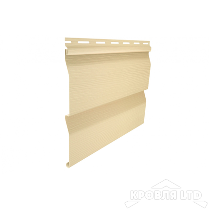 Сайдинг Ю-Пласт  Корабельный брус цвет ванильный 3,05м