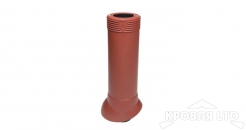 Выход канализации Vilpe 110/IS/500 цвет кирпичный