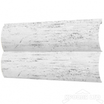 Сайдинг металлический "Венец" под дерево Беленый Дуб, толщина 0,45