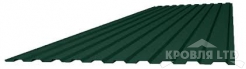 Профнастил С9, Полиэстер RAL 6005 зеленый мох, толщина 0,5