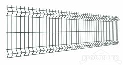 Ограждения ГрандЛайн Панель Profi 1,53х2,5 RAL 6005 зеленый мох