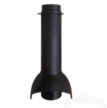 Выход канализации Krovent Pipe-VT 110  черный