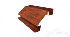 Планка угла внутреннего сложного, под дерево Cherry Wood, толщина 0,45