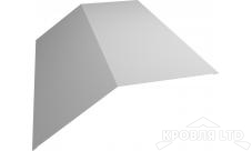 Планка конька плоского 145х145, Цинк, толщина 0,45