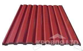 Профнастил С8, Полиэстер RAL 3005 красное вино, толщина 0,4