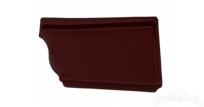 Заглушка правая Vortex 125/90 RAL 8017 шоколад