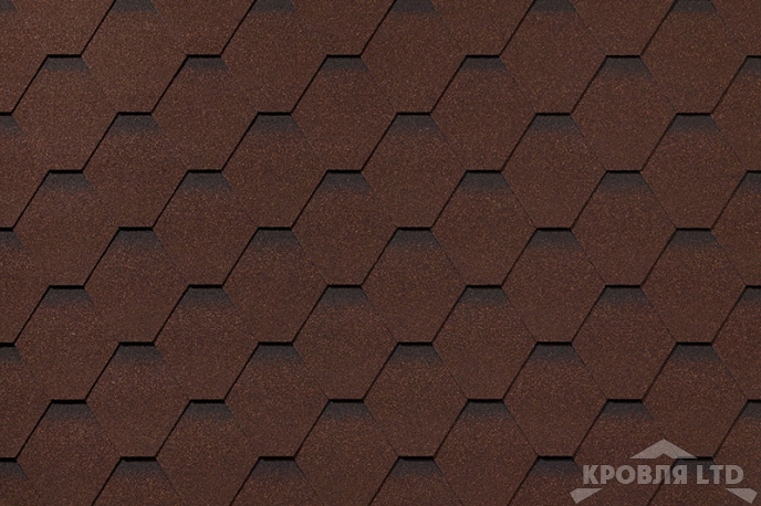 Гибкая черепица Roofshield  серия Premium коллекци Стандарт цвет Латте