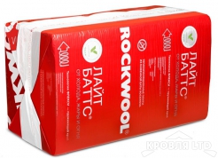 ROCKWOOL Лайт Баттс  (каменное волокно) 50*600*1000  0,3м3
