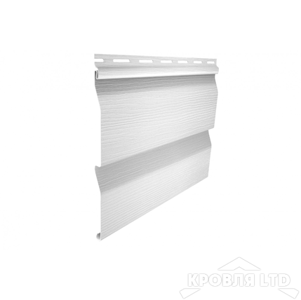 Сайдинг Ю-Пласт  Корабельный брус цвет белый 3,05м