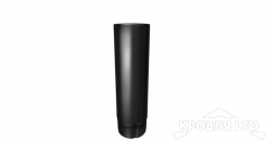 Труба круглая Грендлайн 90 мм 3 м RAL 9005 черный