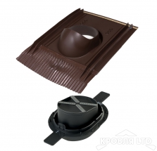 UNIVERSAL 2К проходной элемент цвет коричневый