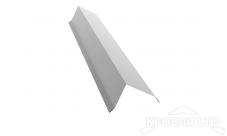 Планка торцевая 80х100, Цинк, толщина 0,45