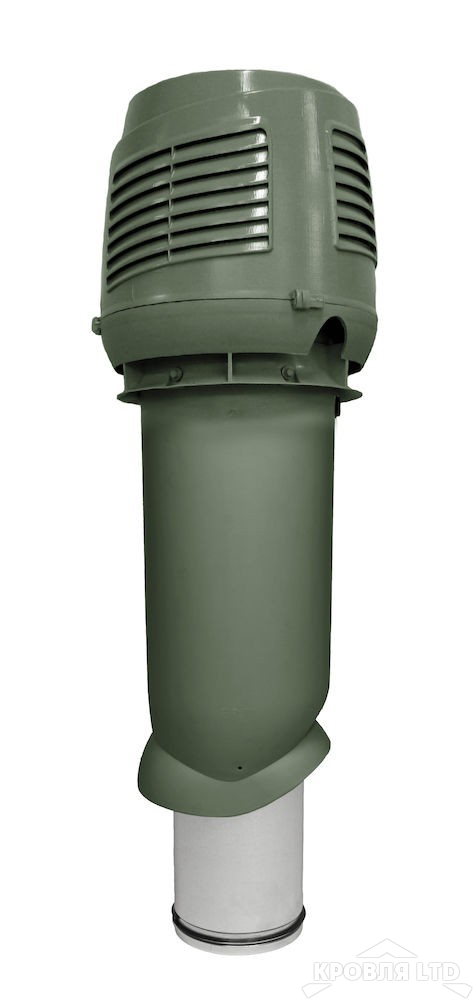 Приточный вентиляционный элемент Vilpe 160/ER/700 INTAKE  цвет зеленый