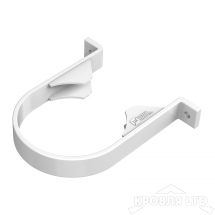 ТН ПВХ D125/82 ММ ХОМУТ ТРУБЫ БЕЛЫЙ Rall 9003