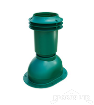 Выход вентиляции канализации Viotto для готовой мягкой и фальцевой кровли rall6005.