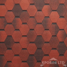 Гибкая черепица Тегола серия Категория БИЗНЕС UNICA VENETO цвет Amarone 410