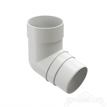 Колено трубы для водостока 72 град Деке Премиум  пломбир