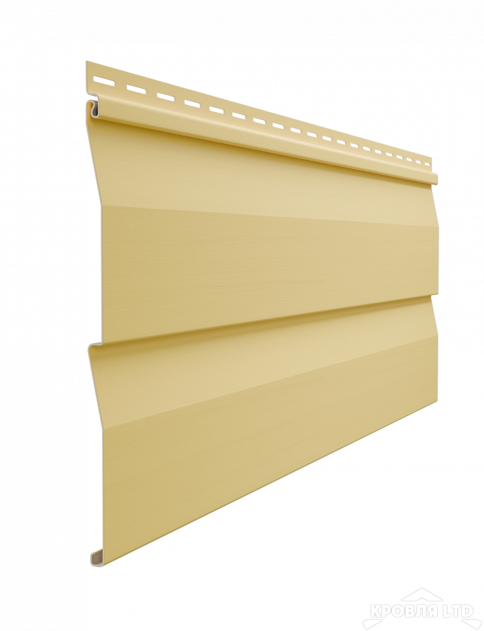 Сайдинг  Корабельный брус Döcke Standard цвет Лимон 3м