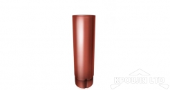 Труба круглая Грендлайн 90 мм 3 м RAL 8004 терракота