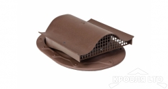 Аэратор кровельный CLASSIK - KTV цвет коричневый для гибкой черепицы или фальцевой кровли