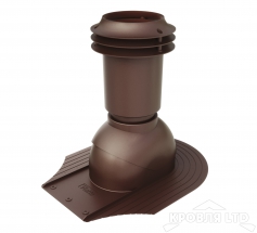 Выход вентиляции канализации Viotto для мягкой кровли при монтаже rall8017.