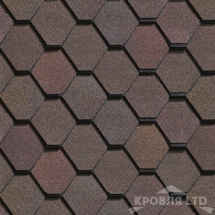 Гибкая черепица Шинглас коллекция Вестерн цвет  Каньон