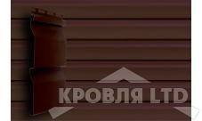 Акриловый сайдинг   GL Корабельная доска двухслойный темный дуб 3,0 м