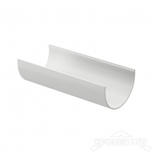 Желоб полукруглый для водостока Деке Премиум 120мм 3м  пломбир