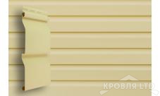 Сайдинг виниловый   GL Корабельная доска двухслойный  ванильный 3,0 м