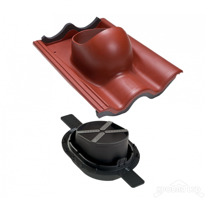 TIILI 2K проходной элемент цвет красный