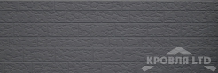 Декоративная теплоизолирующая панель COSTUNE Крупнозернистый кирпич серый