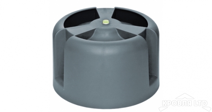 Колпак кровельный Krovent HupСap серый 270 для труб Pipe-VT 125 is и Pipe-VT 150 is
