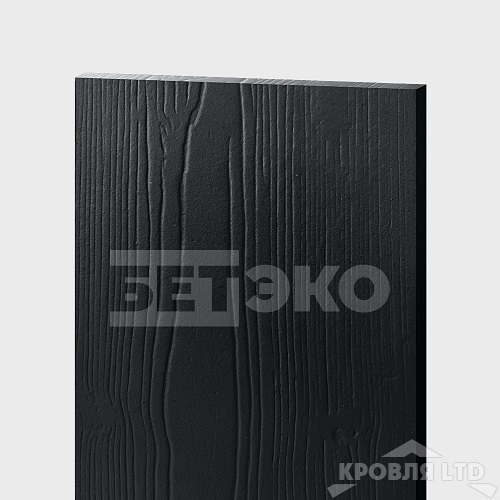 Фасадная Панель Бетэко Вудстоун 3000х190х8мм Ral 9011