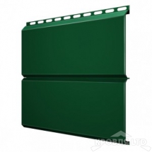 Сайдинг металлический Евробрус, Полиэстер RAL 6005 зеленый мох, толщина 0,45