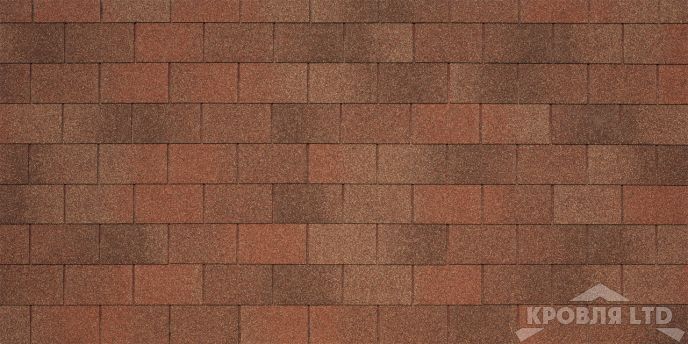 Гибкая черепица Тегола серия Категория BUSINESS PLUS коллекция UNICA RECTANGULAR цвет Terracotta Europeo 414