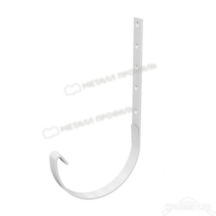 Держатель желоба 35см Проект 185/150 Ral 9003 Белый