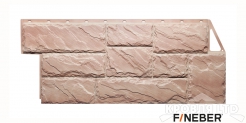 Фасадная панель FineBer Камень крупный Терракотовый