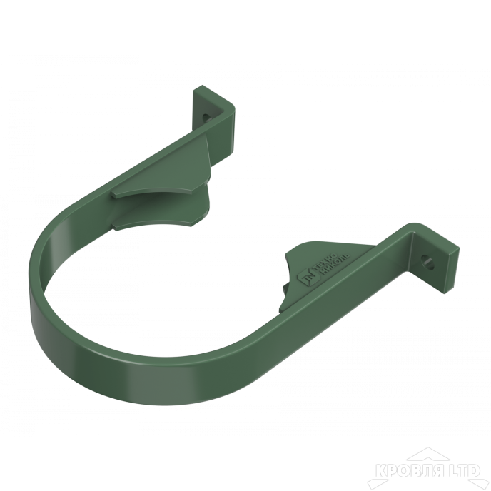 ТН ПВХ D125/82 ММ ХОМУТ ТРУБЫ ЗЕЛЕНЫЙ Rall 6005