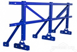 Кровельное ограждение Roofsystems серия PRESTIGE ZN H-900 45*25 EURO, Полиэстер RAL 5005 синий насыщенный, 3м