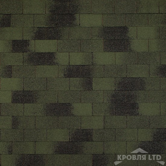 Гибкая черепица Тегола серия Категория КОМФОРТ коллекцияCapri цвет Verde 473