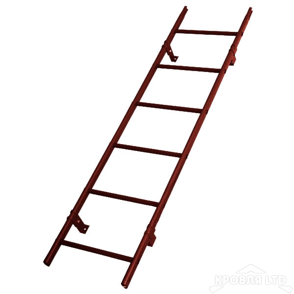 Кровельная лестница Rofsystems серия ELITE 400, Полиэстер RAL 8017
коричневый шоколад, 1,8м